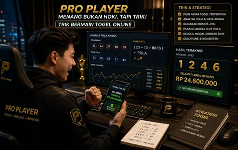 Banyak Yang Belum Tahu! Trik Bermain Togel Online Ini Sering Dipakai Pro Player